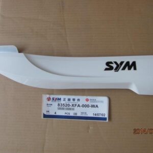 SYM Grenaj Marşpiyel (Sıde Cover ) Arka Beyaz Sağ - Fiddle 3